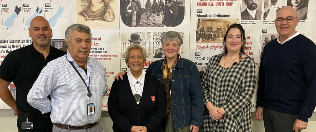 Photo of SWRB staff, Chair and guests at the Wall Walk